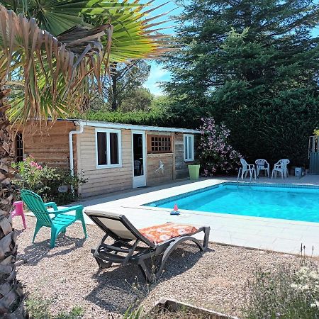Chalet Banane Devant Piscine, A 6Km Du Festival De Piano De La Roque D'Antheron Rognes Екстериор снимка